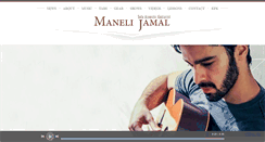 Desktop Screenshot of manelijamal.com